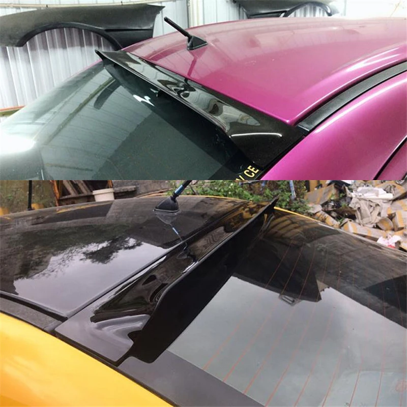 CEYUSOT Za strešni spojler Mitsubishi Lancer EX 2009-2016 ABS materiala Lancer Zadnje okno barvo avtomobila spojler krilo repne plavuti 3D-slog