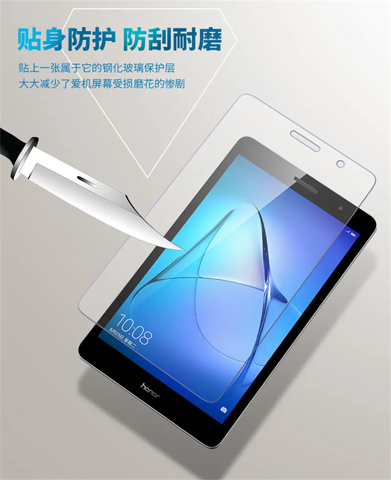 9H Zaščitno Steklo Za Huawei Mediapad T3 10 9.6 T3 8 Screen Protector Stekla Za Huawei T3 7.0 Wifi 4G Tablet Kaljeno Film HD