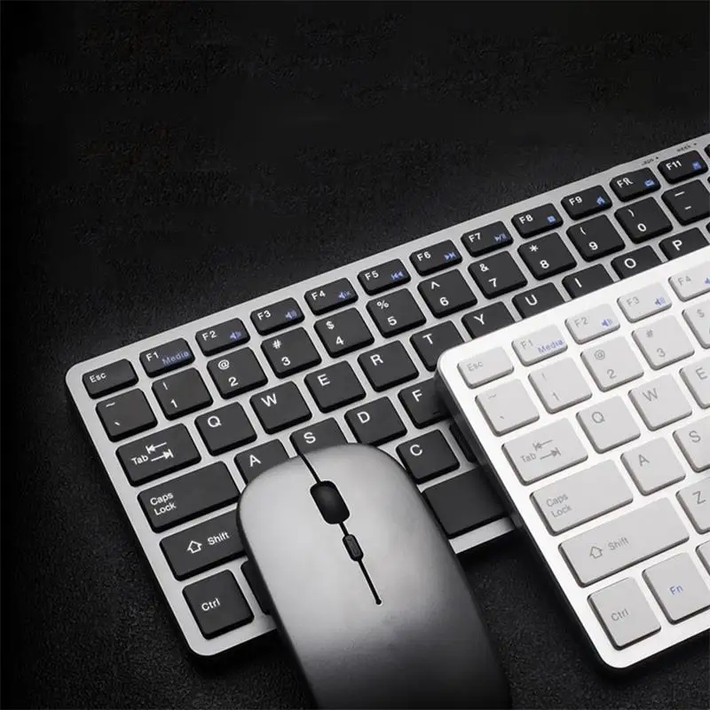 Nova Moda Brezžično Polnjenje prek kabla USB Miške in Tipkovnice za iMac Windows, Mac Namizni Prenosni računalnik