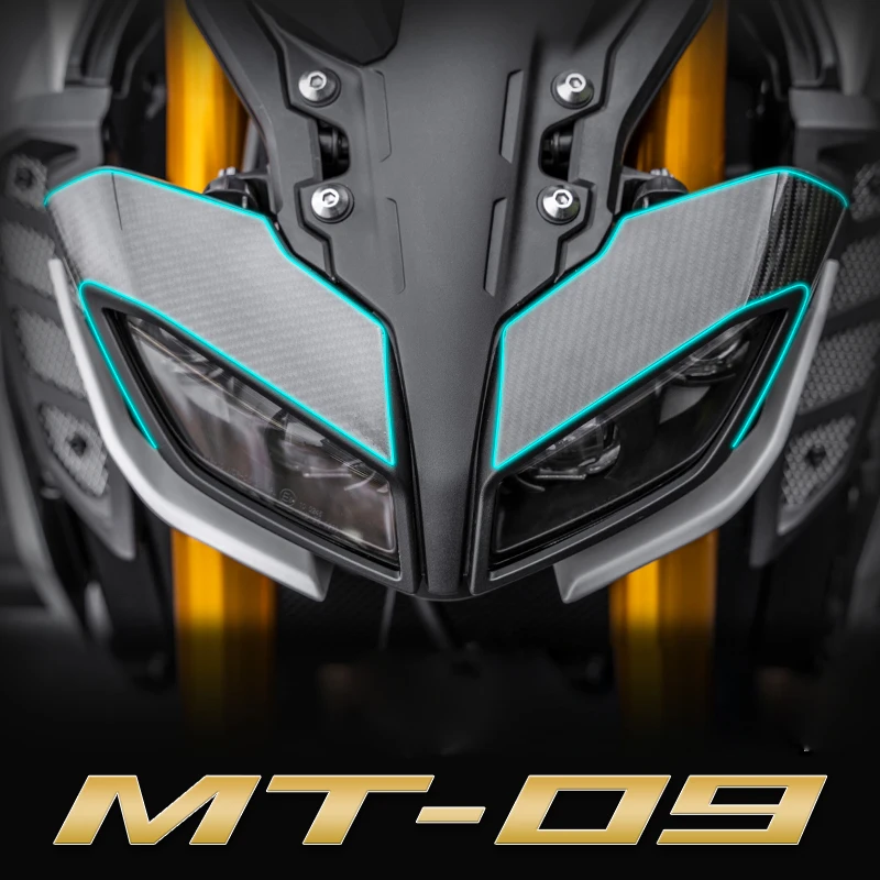 MT09 Motocikel Ogljikovih Vlaken Smerniki Dekoracijo Nalepke Žaromet, Nalepke za yamaha mt09 MT 09 MT-09 dodatki