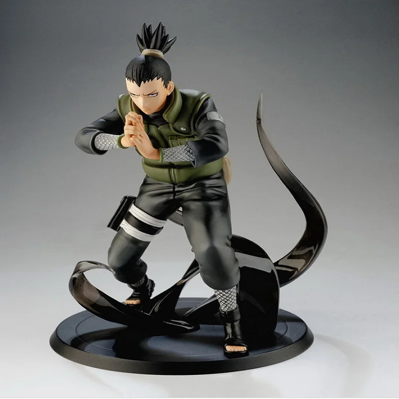 2pcs/set 15 cm Anime Naruto Nara Shikamaru + Hatake Kakashi PVC figuric Igrače