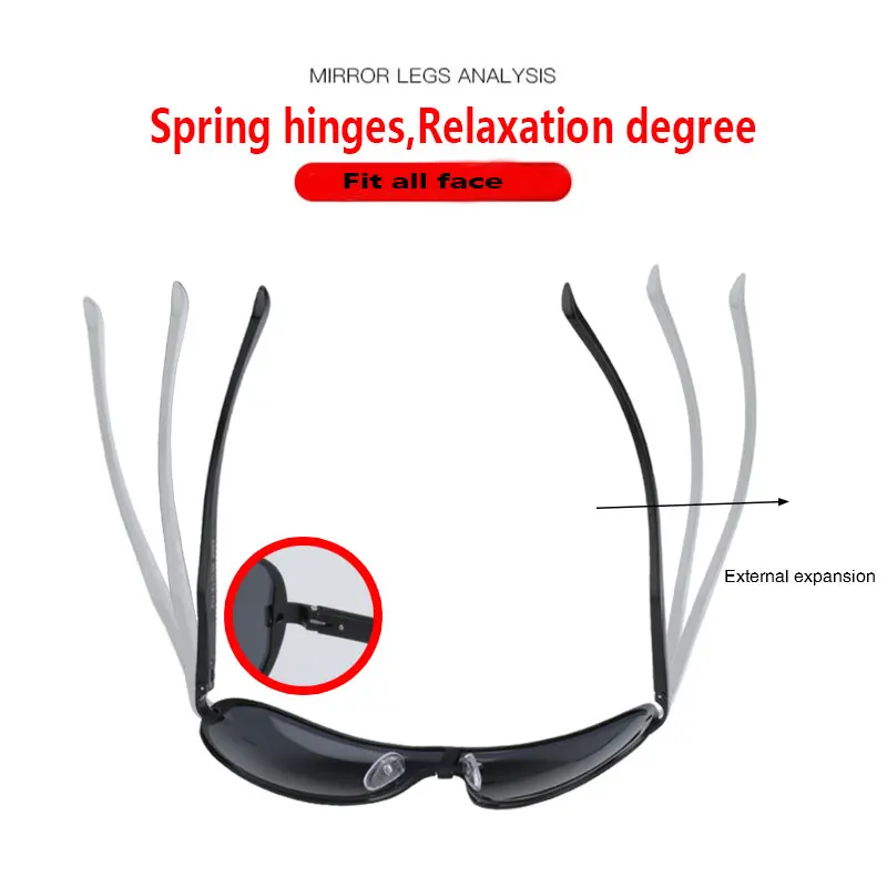 2020 Spomladanski tečaji blagovna Znamka Modnih HD Polarizirana sončna Očala kul Moške nove Oblikovalec Buljiti Očala sončna očala UV400 Za Moške B305