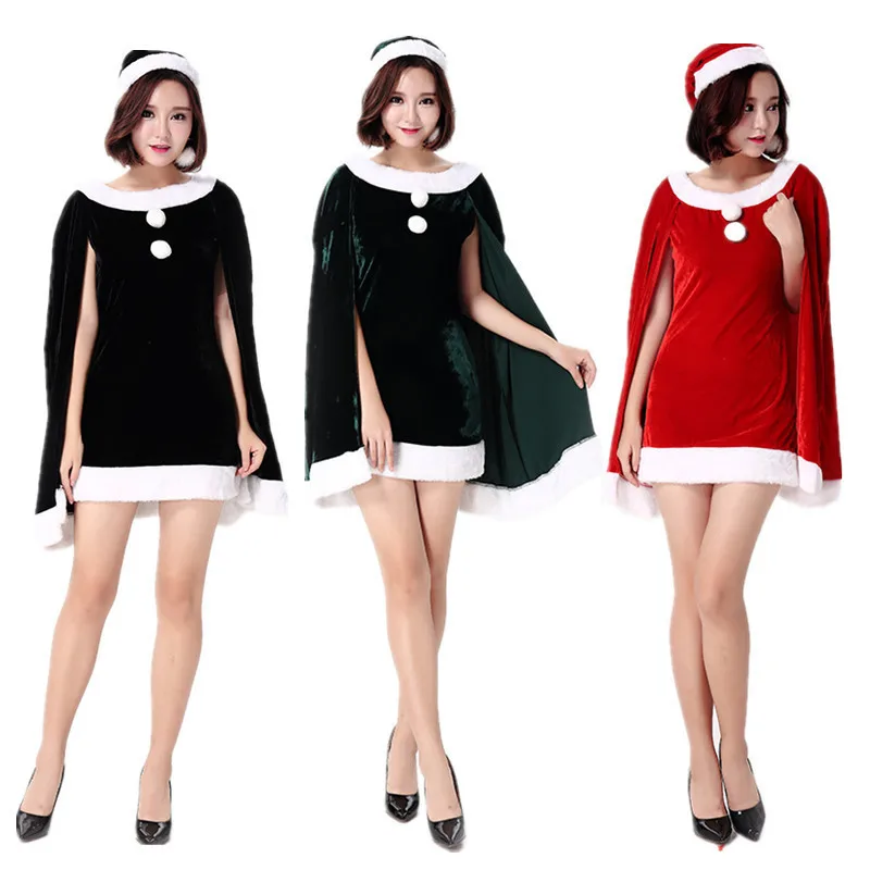 Miss Santa Claus Obleke Ženske, Božične Obleke Kostum Za Odrasle Pol Rokav Modis Ženske Pustna Božič Pozimi Rdečo Vestidos