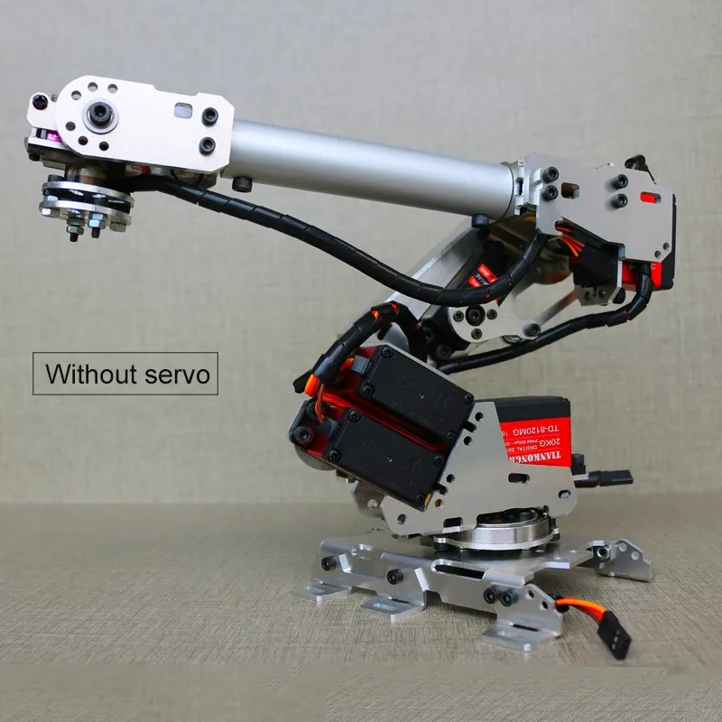 260mm 6 Osni Robot Roko Okvir 6 DOF Mehansko Roko Industrijskih Robotskih Model Nesestavljeni Kit TD-8120MG