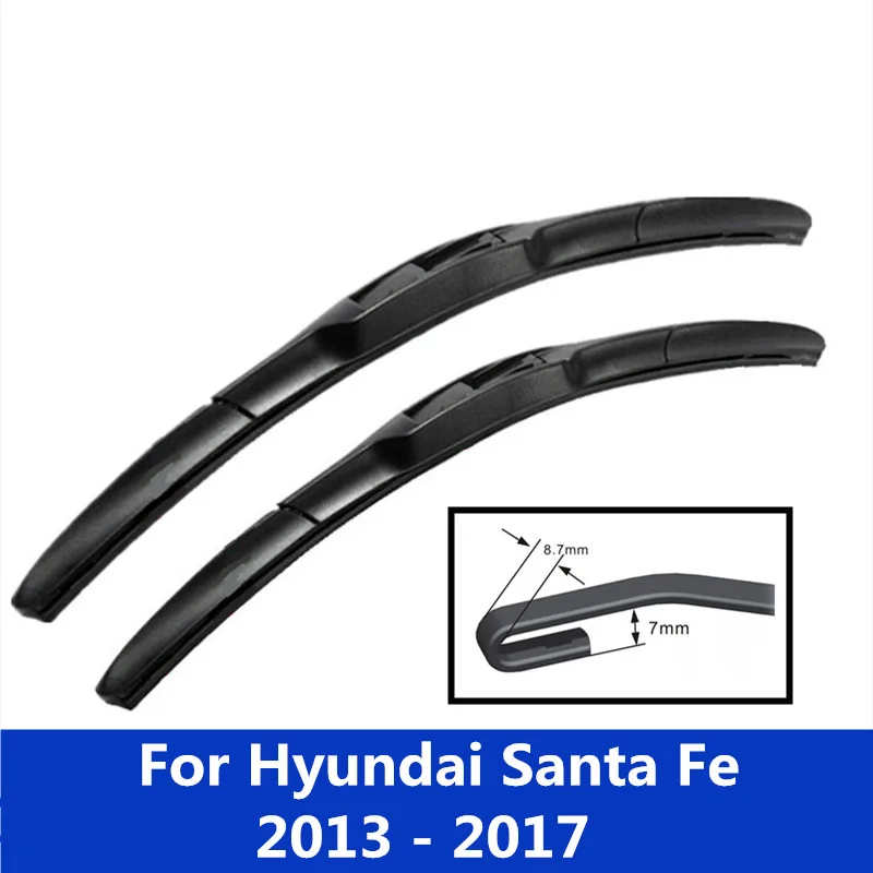 Vetrobransko steklo avtomobila Metlice Brisalcev Za Hyundai Santa Fe 2000-2006 2007-2012 2013-2017