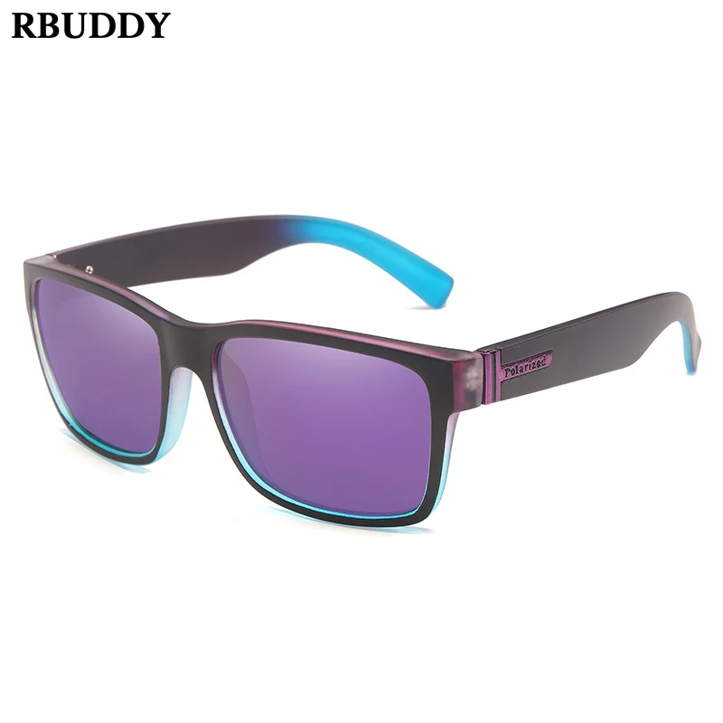 RBUDDY 2020 Moških Klasičen Šport Polarizirana sončna Očala Prostem Voznik Kvadratni Ribolov sončna Očala Za Moške UV400 Odtenki moška Očala