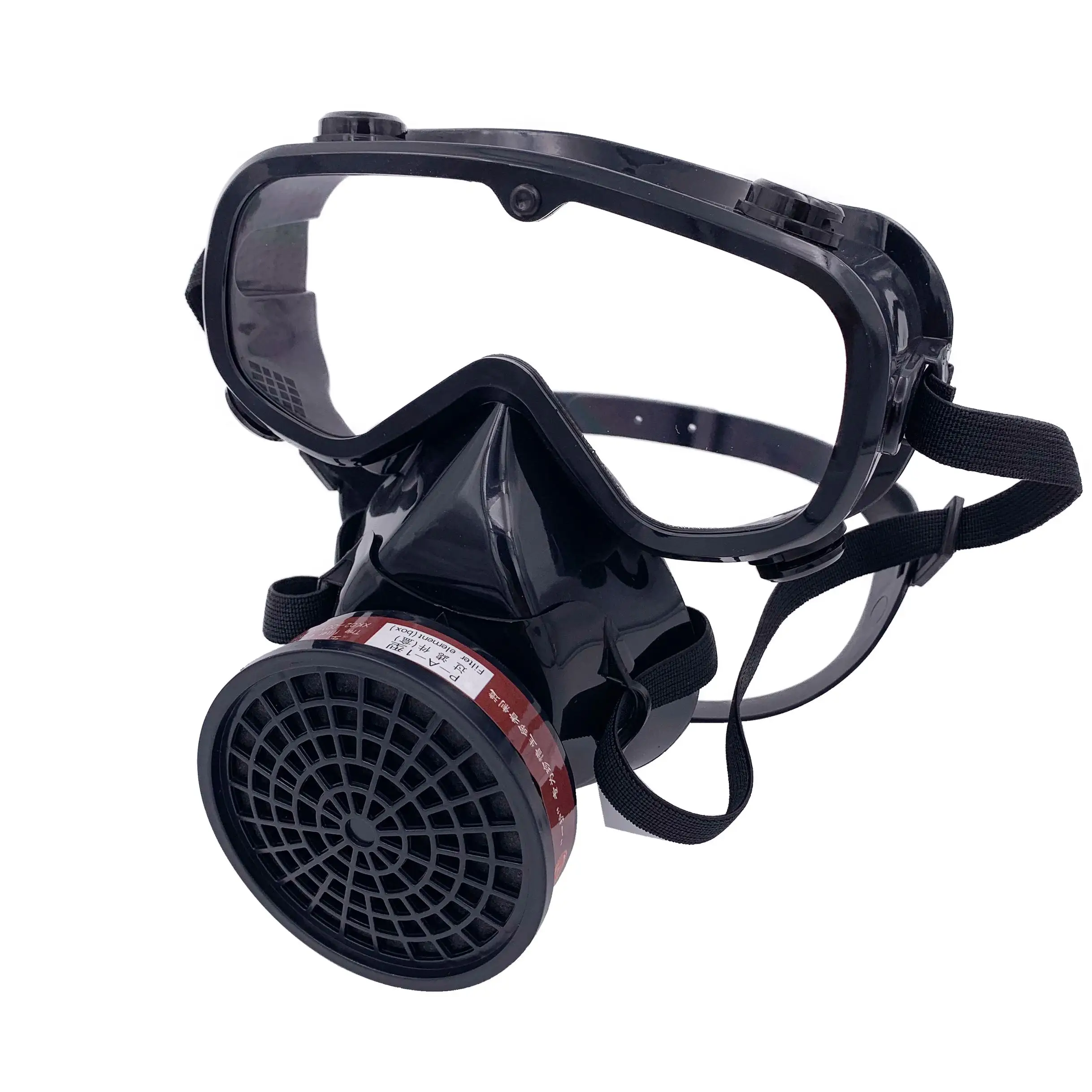 Prah Maske, Plinske Maske Z Filtri Očala Poln Obraz Varstvo Kemičnih Respirator Za Spray Barva Kemijske Poskuse Stroj