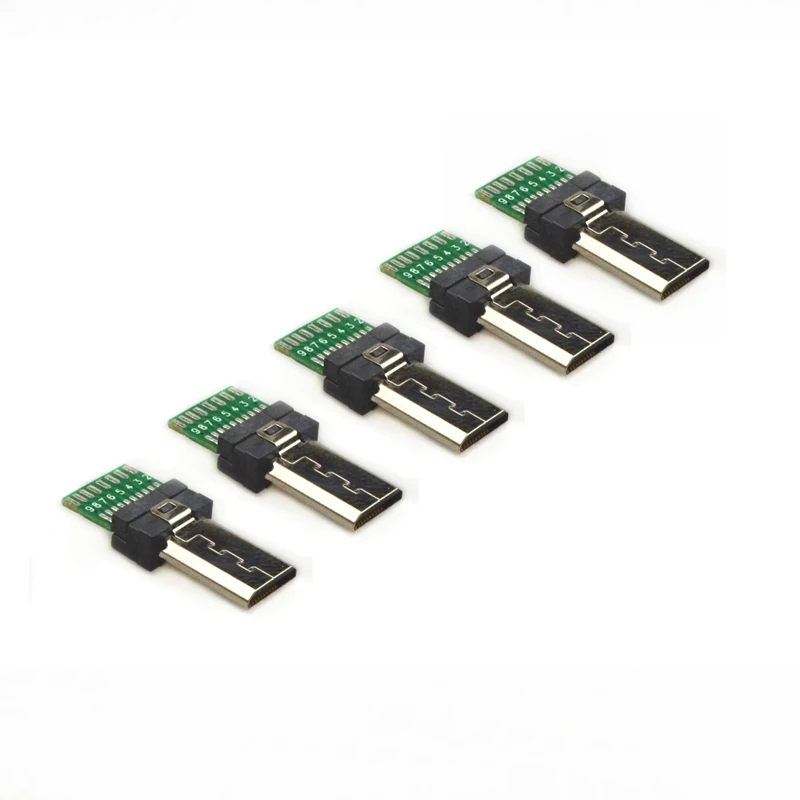 15 Pin Mini USB PCB Priključek Mikro 15pin usb Priključek, Podatkovni USB 1-100 Pack Moški Priključek za Sony Digitalni Fotoaparat, MP3 Xperia M C1904
