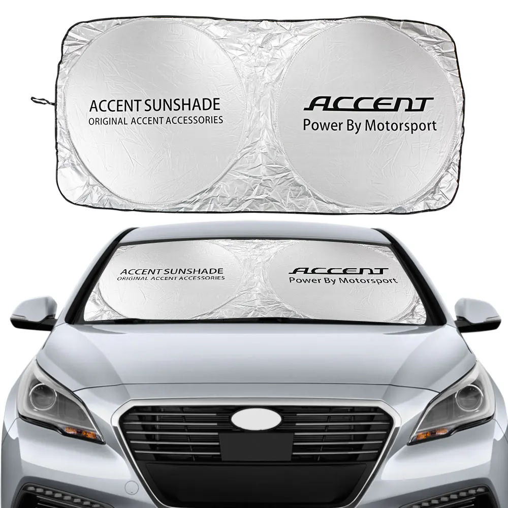 Vetrobransko steklo avtomobila Sonce Odtenek Kritje Za Hyundai Accent GT Facelift Verna SX HCI Auto Dodatki, ki Blokira UV Žarki sončnega Zaščitnik
