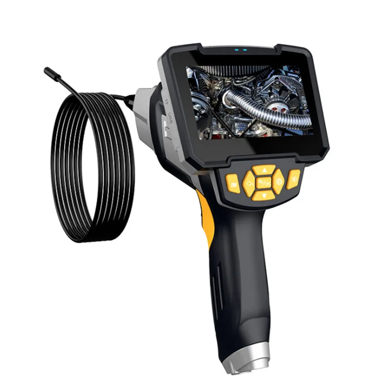 Digitalni Industrijske Endoskop 4.3 palčni LCD-zaslon Borescope Videoscope Semi-Rigid-Pregledovalna Kamera Ročni Endoskop
