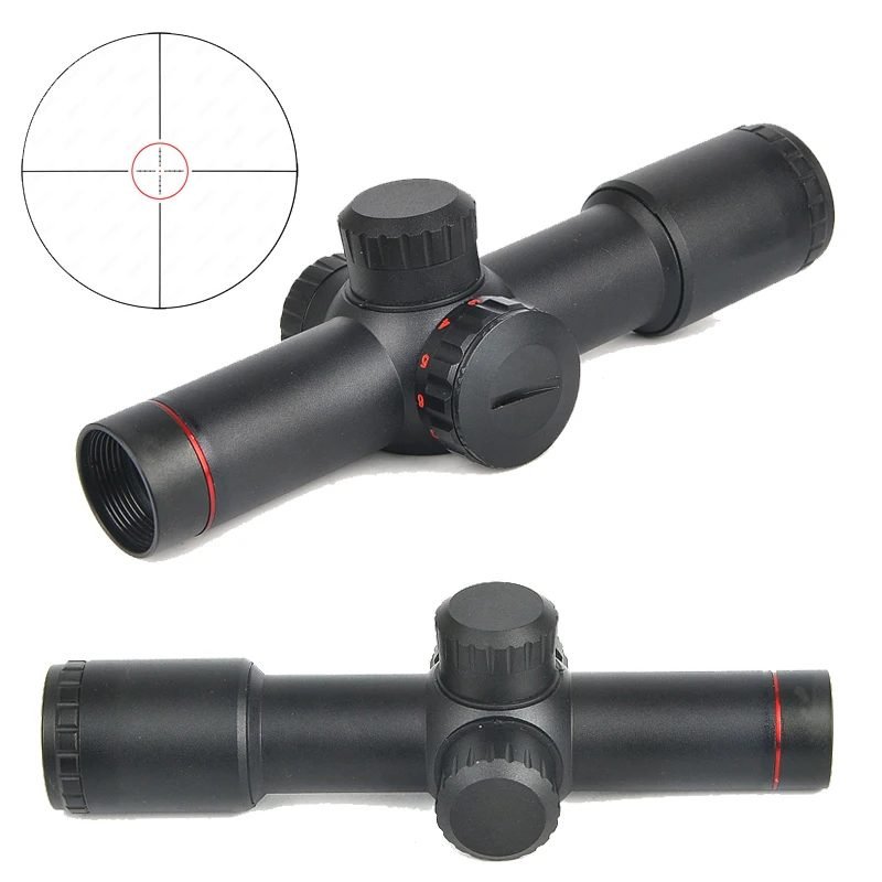 Puška Področje Uporabe Kompaktna 4.5x20 Taktično Optične Pogled Področje AK74 AK47 AR15 Lov Rdeče Osvetljen Mil Dot Riflescope Ostrostrelec Zraka
