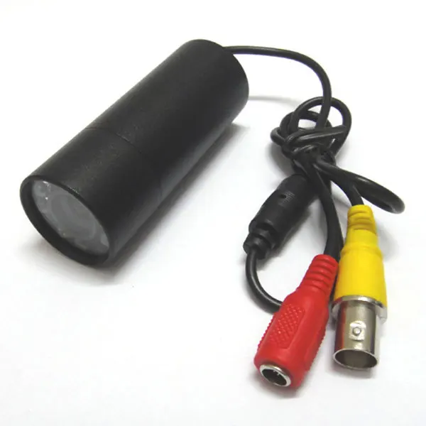 Mini Bullet 480TVL Sony CCD 8IR Led Barva 3.6 mm širokokotni Varnosti CCTV Kamere