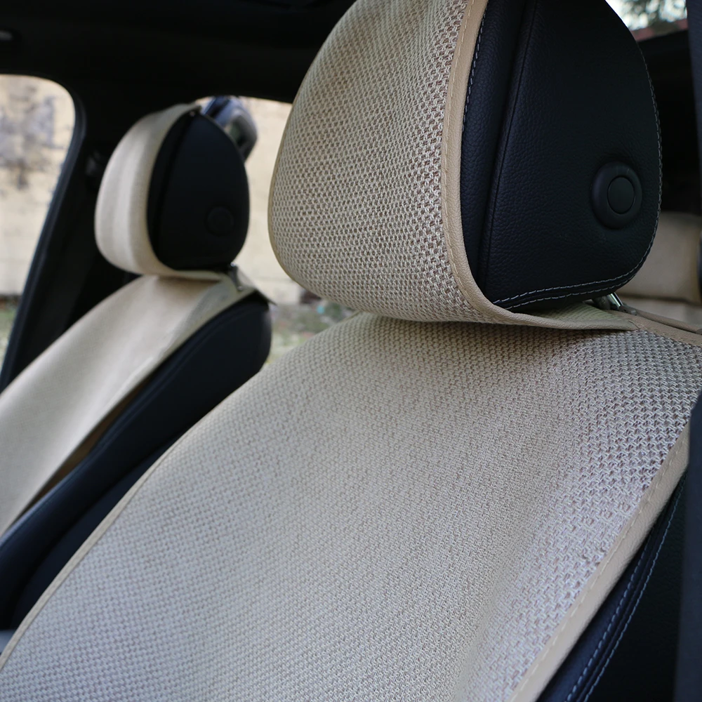 Slim Design Sprednji Avtomobilski Sedež Covers/Universal perilo sedežne blazine pokrov zaščitni Auto Sedež Fit Notranja Oprema
