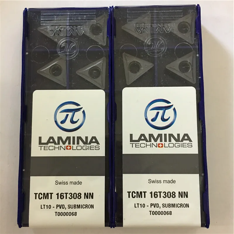 TCMT16T308-NN LT10 Prvotne LAMINA karbida vstavite z najboljšo kakovost 10pcs/veliko brezplačna dostava