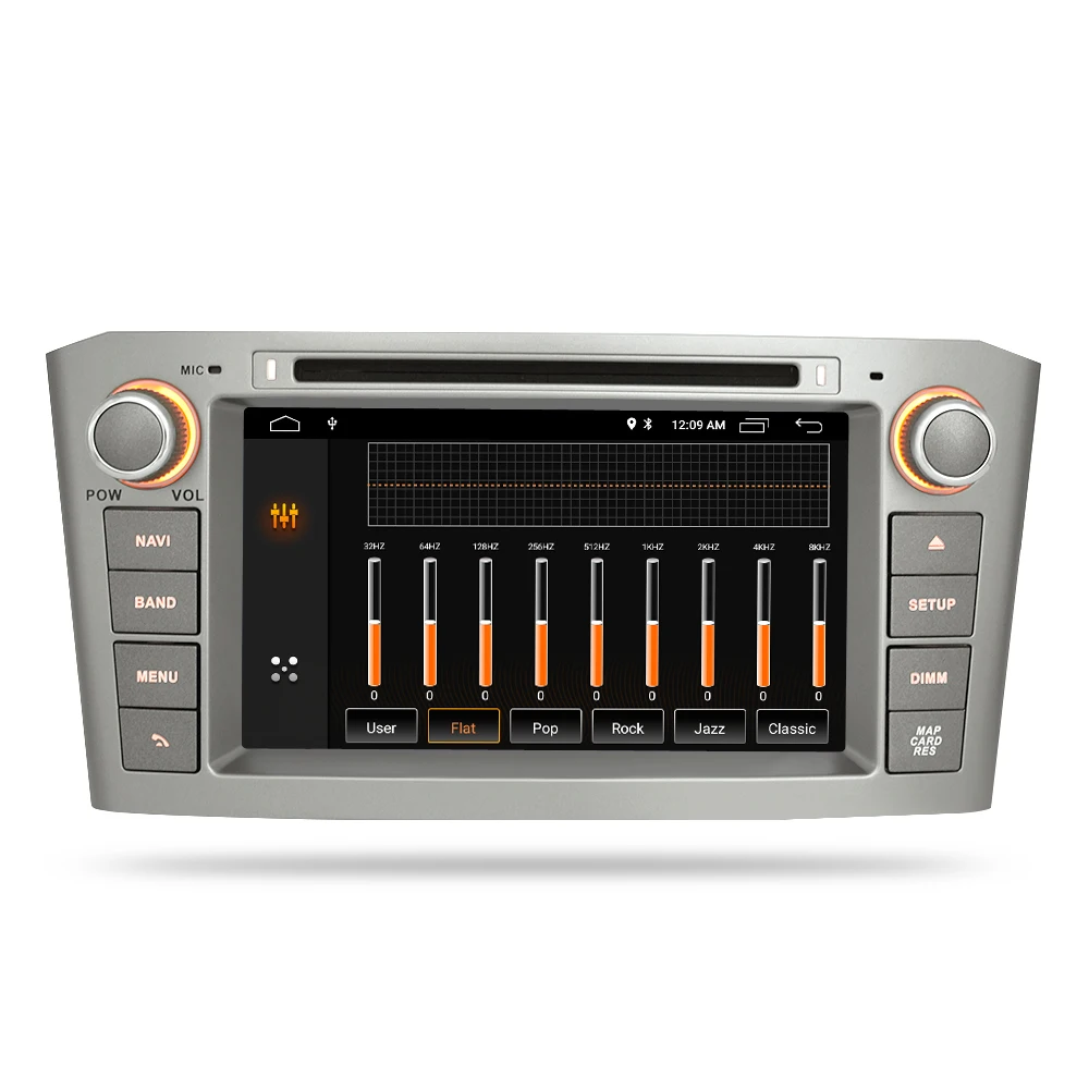 RAM-a, Android 10.0 Avto DVD Predvajalnik Večpredstavnostnih Odprtine Za Toyota Avensis/T25 2003-2008 Auto Radio, GPS Navigacijo Video Audio