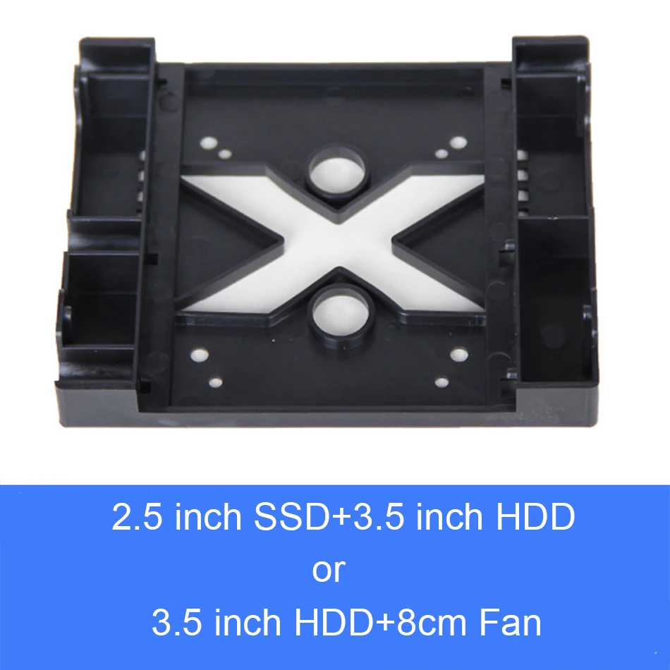 Pasov 5,25 Optični Pogon Položaj, 3,5-Palčni Z 2,5-Palčni SSD 8 CM Fan HDD Adapter Pladenj Dock Nosilec Trdega Diska Držalo za PC Ohišje