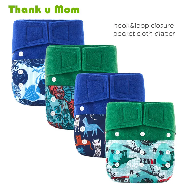 Hvala u Mama Velcro Krpo Plenic Kavljem in Zanke Zapiranje Ena Velikost Stroj Baby Nappie Mehko Polar Runo Notranji, ki Ustreza 5-15 KG Baby