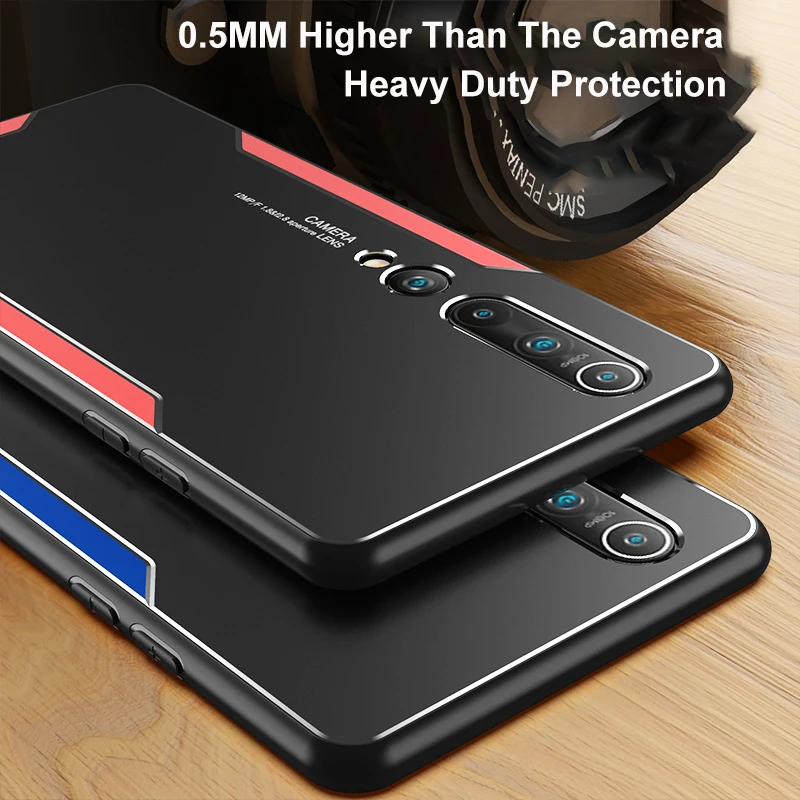Luksuzni Kovinski Primeru Telefon Za Xiaomi Mi 9T 10T 8 9 10 Opomba 10 Pro Lite Silikonski Pokrovček Za Redmi 8A 9A Opomba 8 9 9 8T Pro Max Primeru