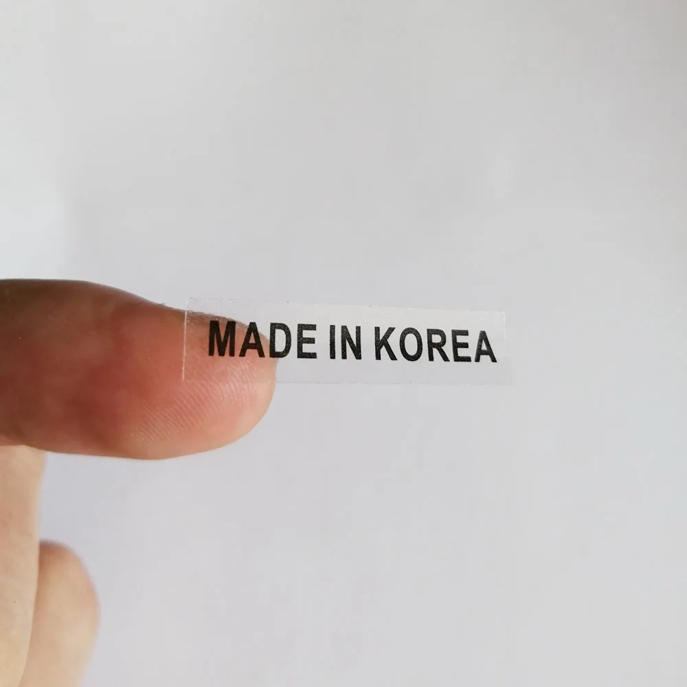 Brezplačna Dostava 6X28mm Pregleden Oznaka IZDELANI V KOREJI Državo Izvora Nalepke