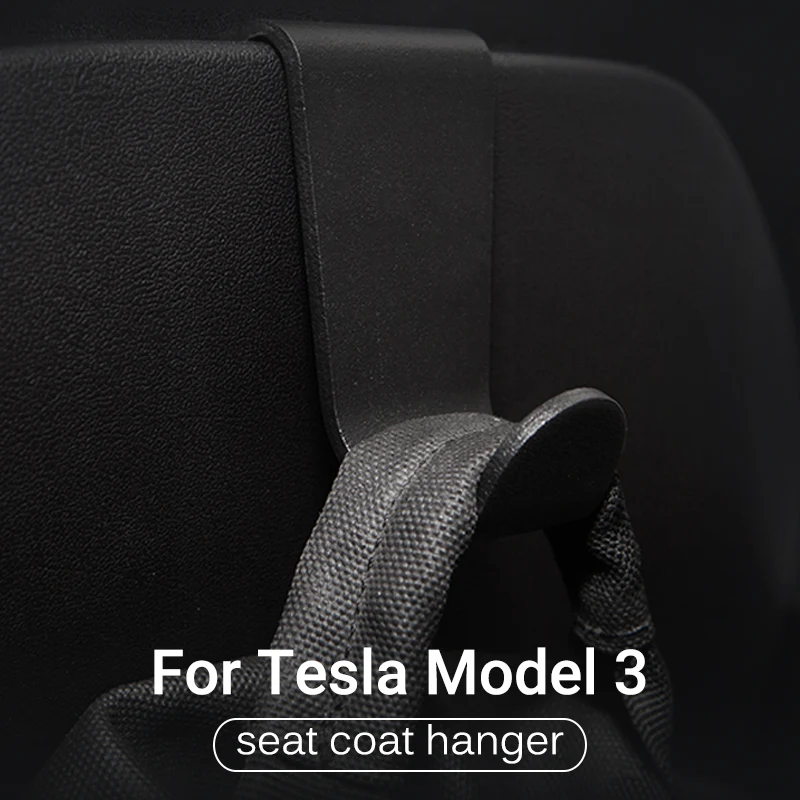 Model3 Avtomobilski Sedež Vzglavnik Kavljem Primerni za Tesla Model 3 Obešalnik Avto Dodatki Tesla Model S Samodejnim Accessorie tesla model y tri