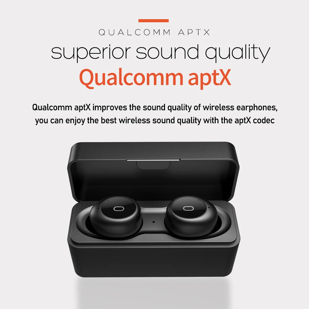Anomoibuds Bluetooth 5.0 Slušalke Qualcomm-Čip AptX Brezžični Čepkov Šumov Z DVOJNO Mikrofoni Qcc3020 Tws+