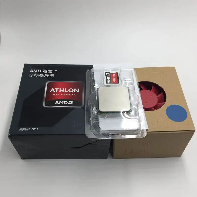 AMD Athlon X4 860K CPU Procesor Škatlah z radiator FM2+ Quad-Core Za 3,7 GHz/4M/95W Namizje AD860KXBI44JC NOVA