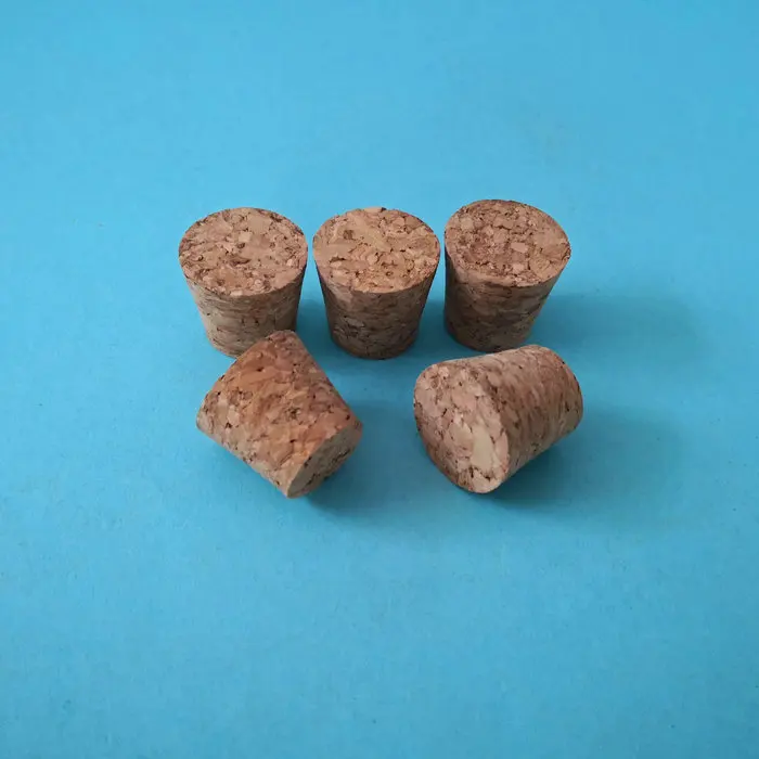 50pcs DIA.20 mm Lesen zamašek pluta primeren za različne velikosti epruvete