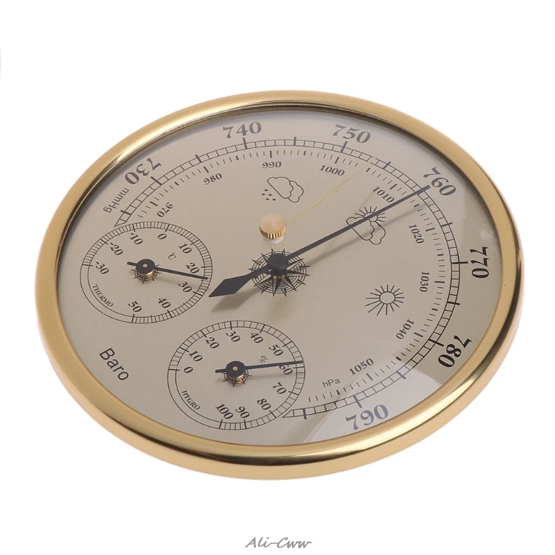 Stenske Gospodinjski Barometer Termometer, Higrometer Vremenske Postaje Visi