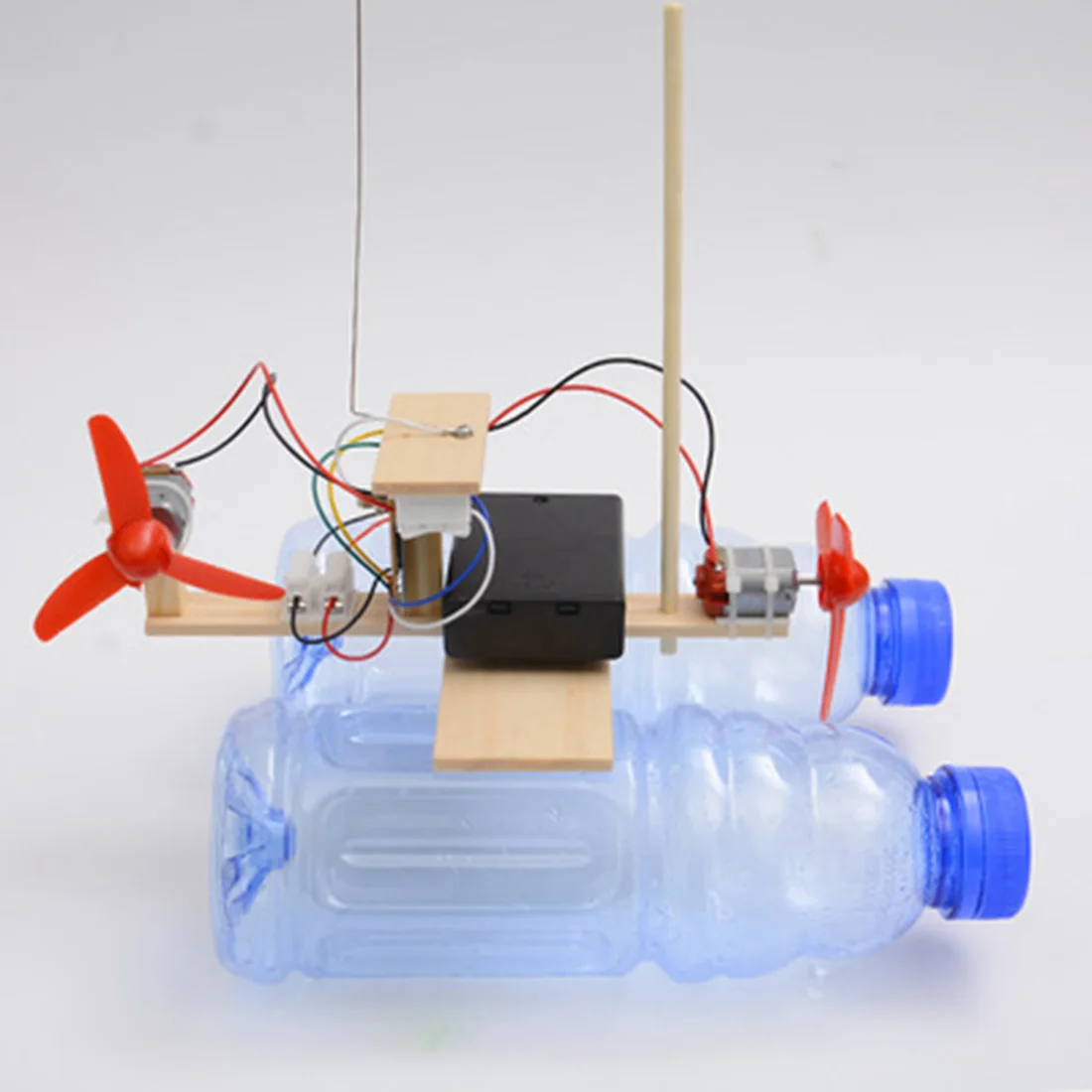 DIY RC Airboat Model Znanost Eksperiment Sestavljanje Puzzle Igrača Za Študente, Fantje, Otroci Diy Izobraževalne Znanosti Kompleti