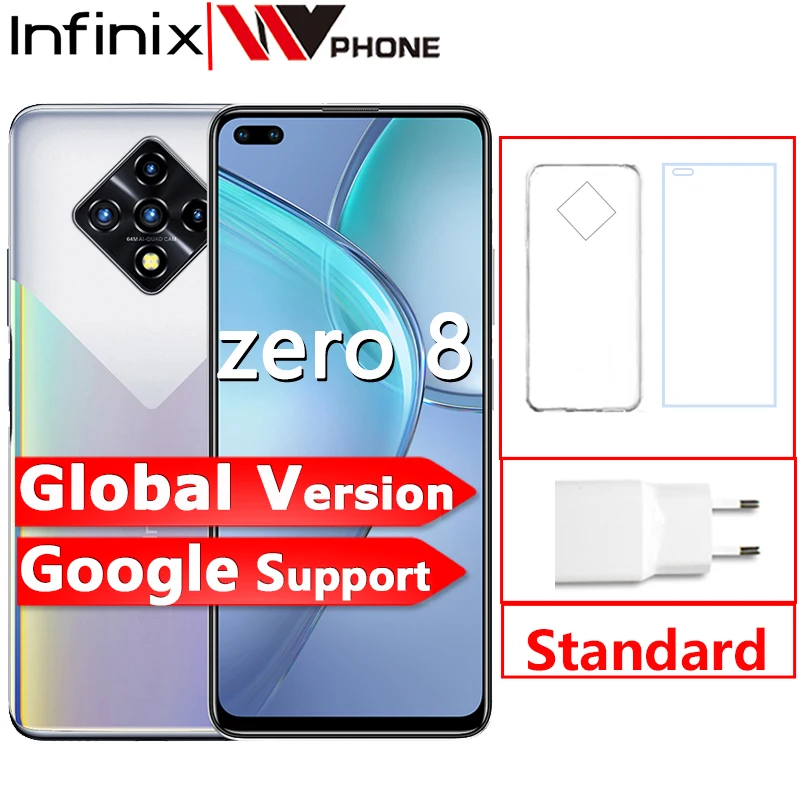 Infinix Nič 8 8GB 128GB Pametni Telefon Nova Globalna Različica 6.85