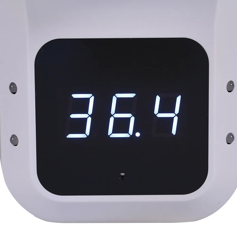 Wall-Mounted brezkontaktno Ir Čelo Termometer LCD-Zaslon Visoke Tempreature Alarm Prenosni Samodejno Telesne Temperature