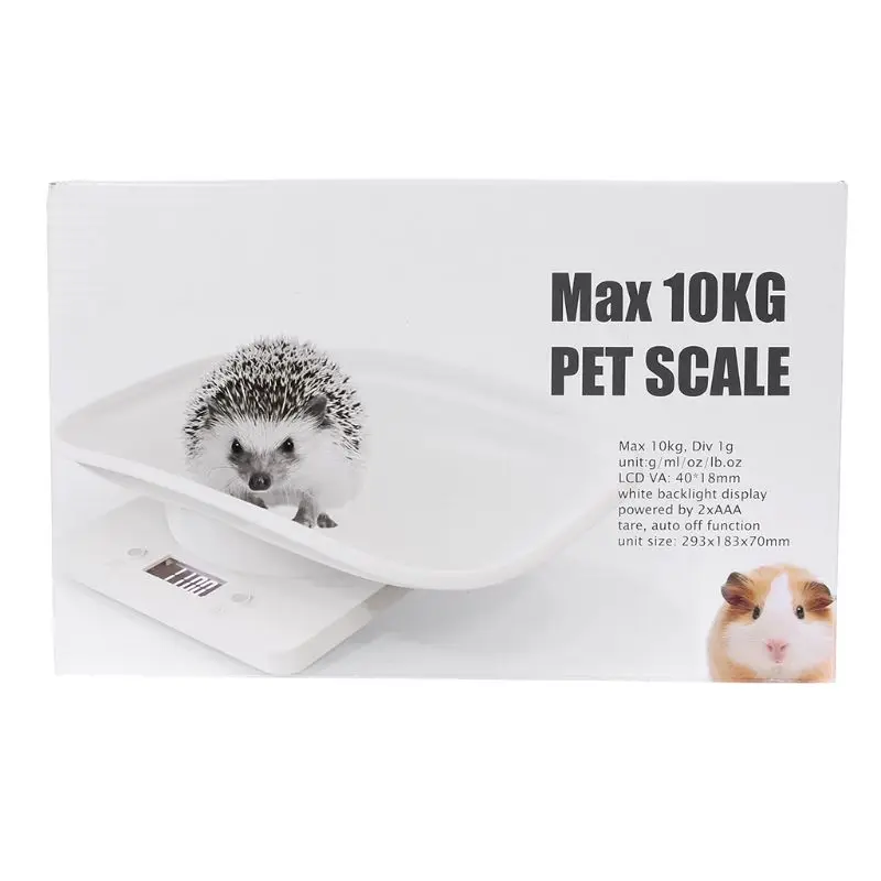 1g-10 kg Pet Dog Živali Obsega Digitalni Baby Dojenčka Težo Obsega (kg/oz/lb) LCD D0AC