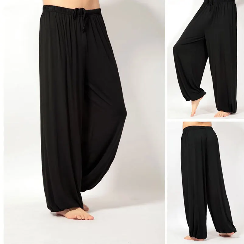 Velikost M-XXXL Modal materiala super svoboden sweatpants joga hlače, moške, za moške pyjama hlače Spanja bloomers hlače Tai chi hlače