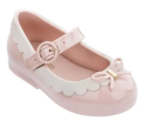 Najnovejši Mini Melissa Princesa jelly čevlji Dekle moda Baleta lok sladkarije čevlji Visoke kakovosti Otroci Sandale HMI031