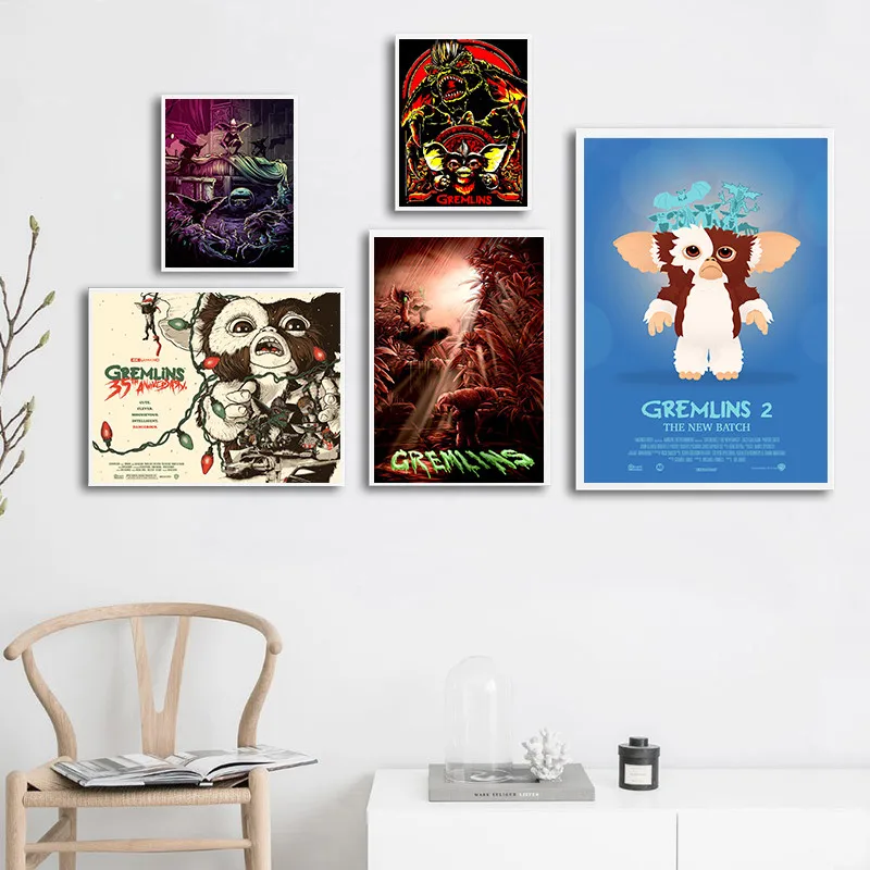 Gremlins Film Slika Plakatov In Fotografij Wall Art Platno Slikarstvo Za Sobno Dekoracijo Doma Dekor