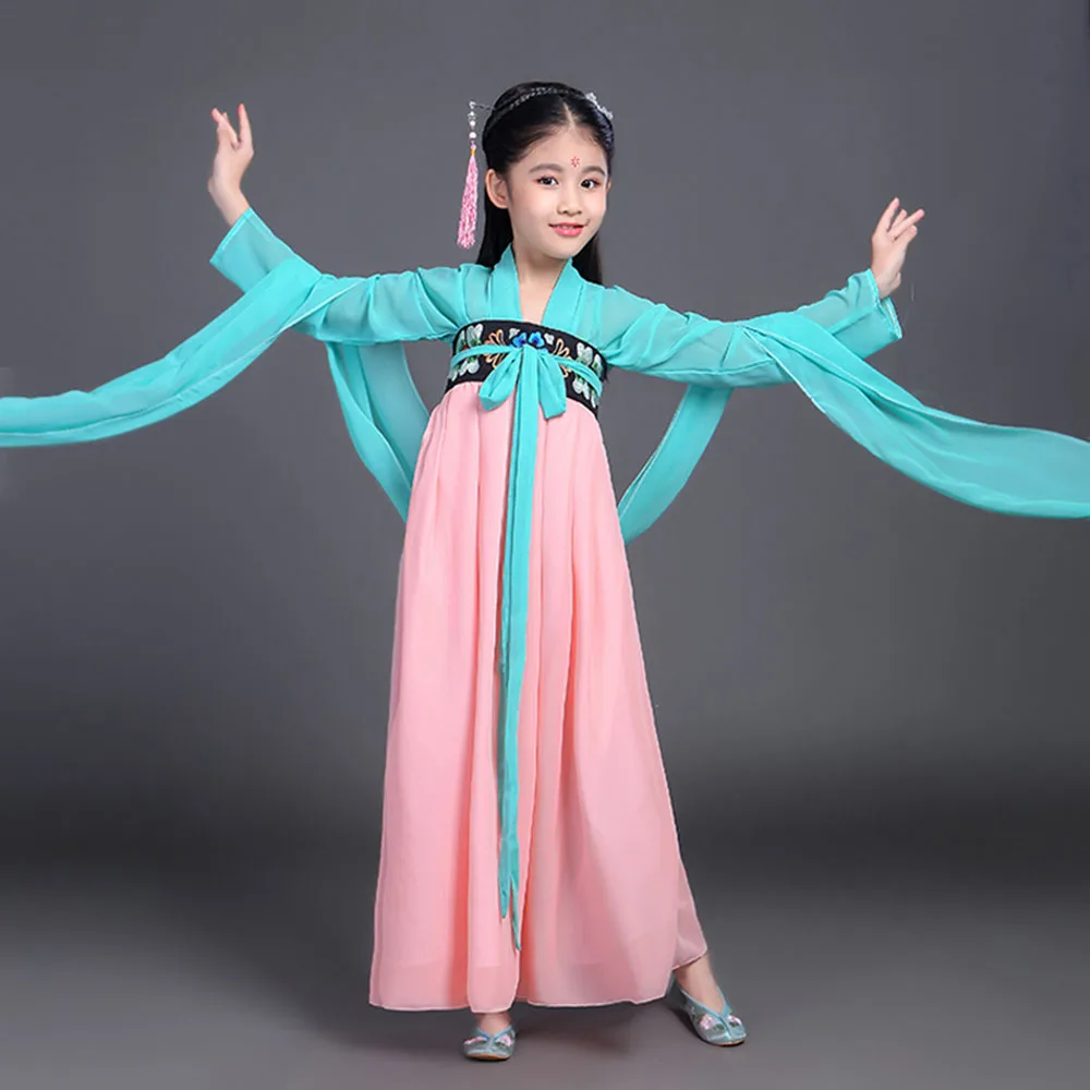 Novi Kitajski Tradicionalni Princesa Obleke Božični Kostum Stranka, Otroci, Oblačila, otroške Kostume za Dekleta