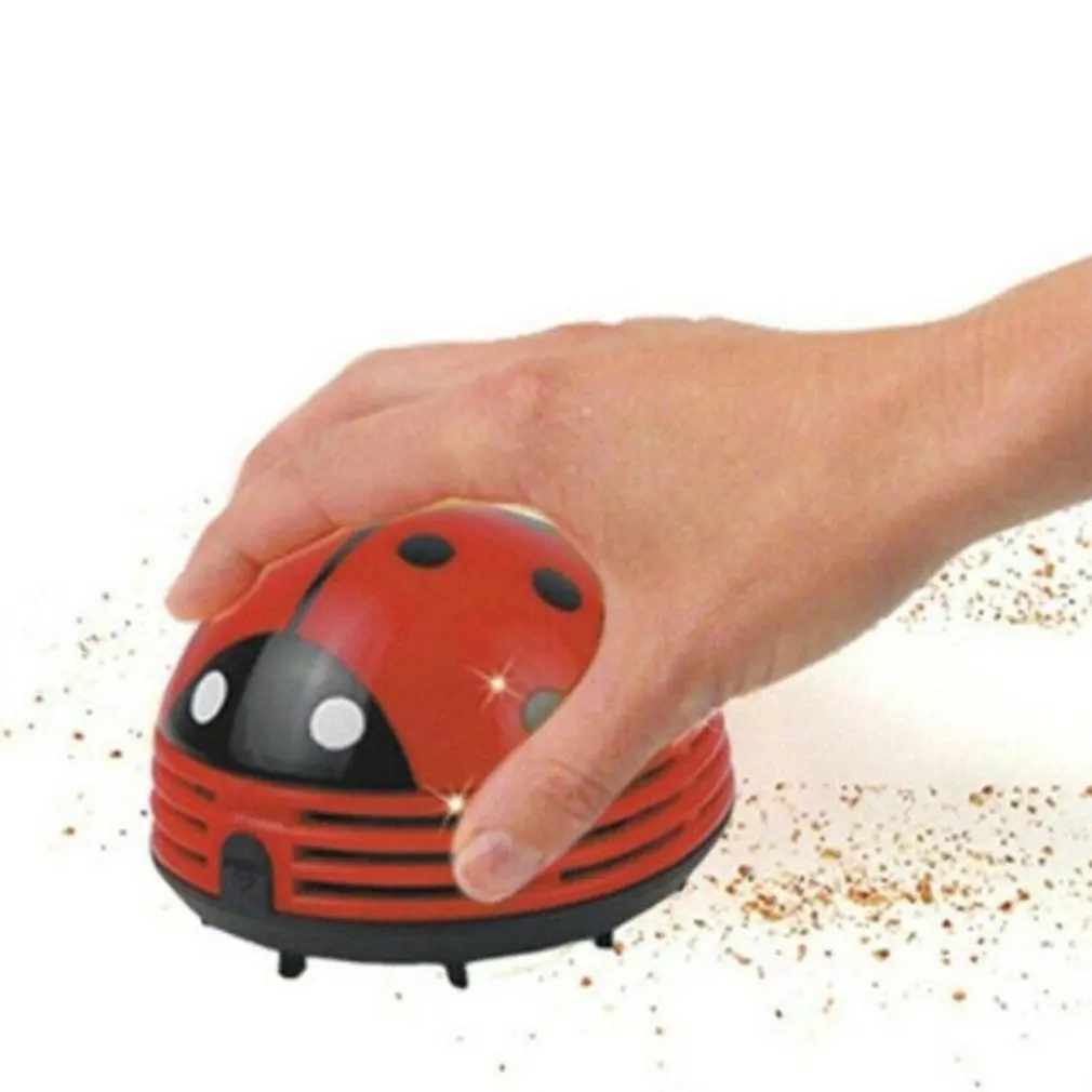 Ustvarjalne Mini Ladybug Sesalnik Namizni Aparat Za Namizni Sesalnik Za Prah Zbiralnik Za Domačo Pisarno