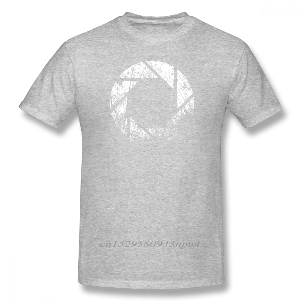 Portal T Shirt Zaslonke Laboratorijev Stiski T-Shirt Bombaž Moški Tee Shirt Tiskanje Priložnostne Kratek Rokav Plus velikost Tshirt