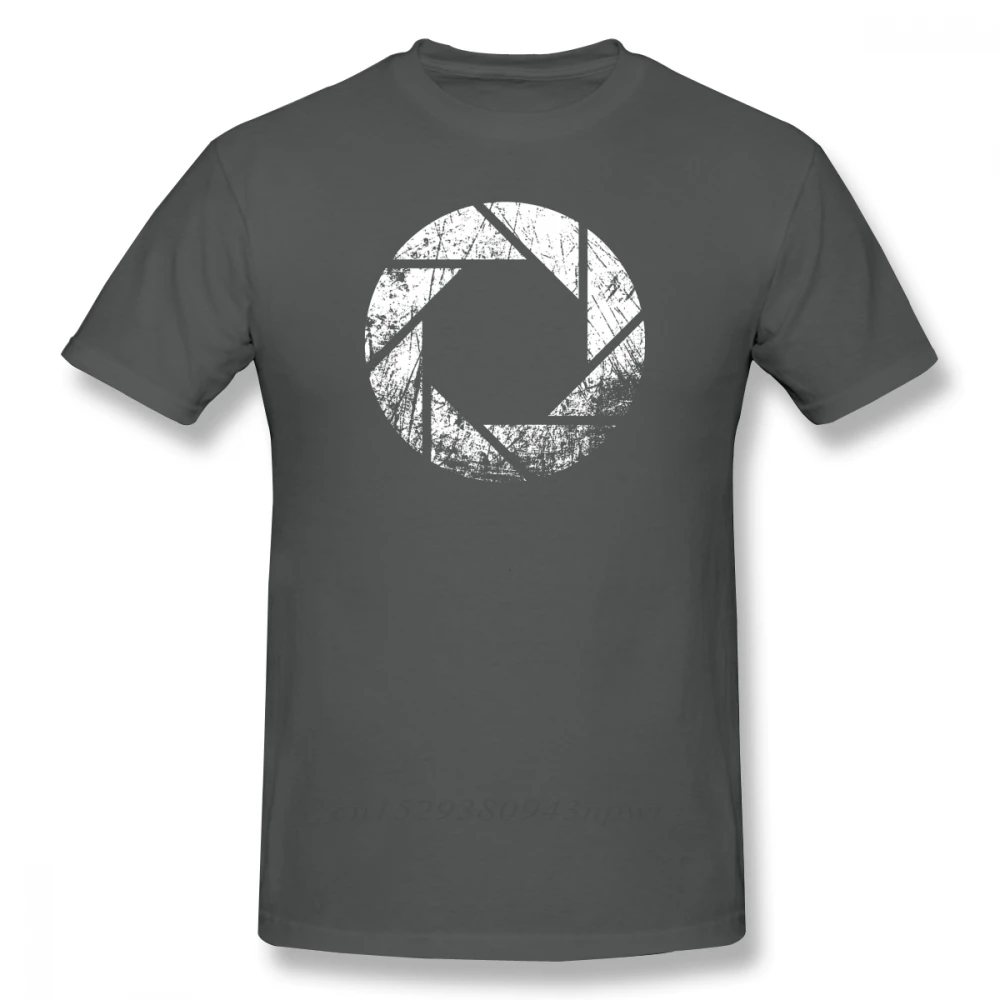 Portal T Shirt Zaslonke Laboratorijev Stiski T-Shirt Bombaž Moški Tee Shirt Tiskanje Priložnostne Kratek Rokav Plus velikost Tshirt