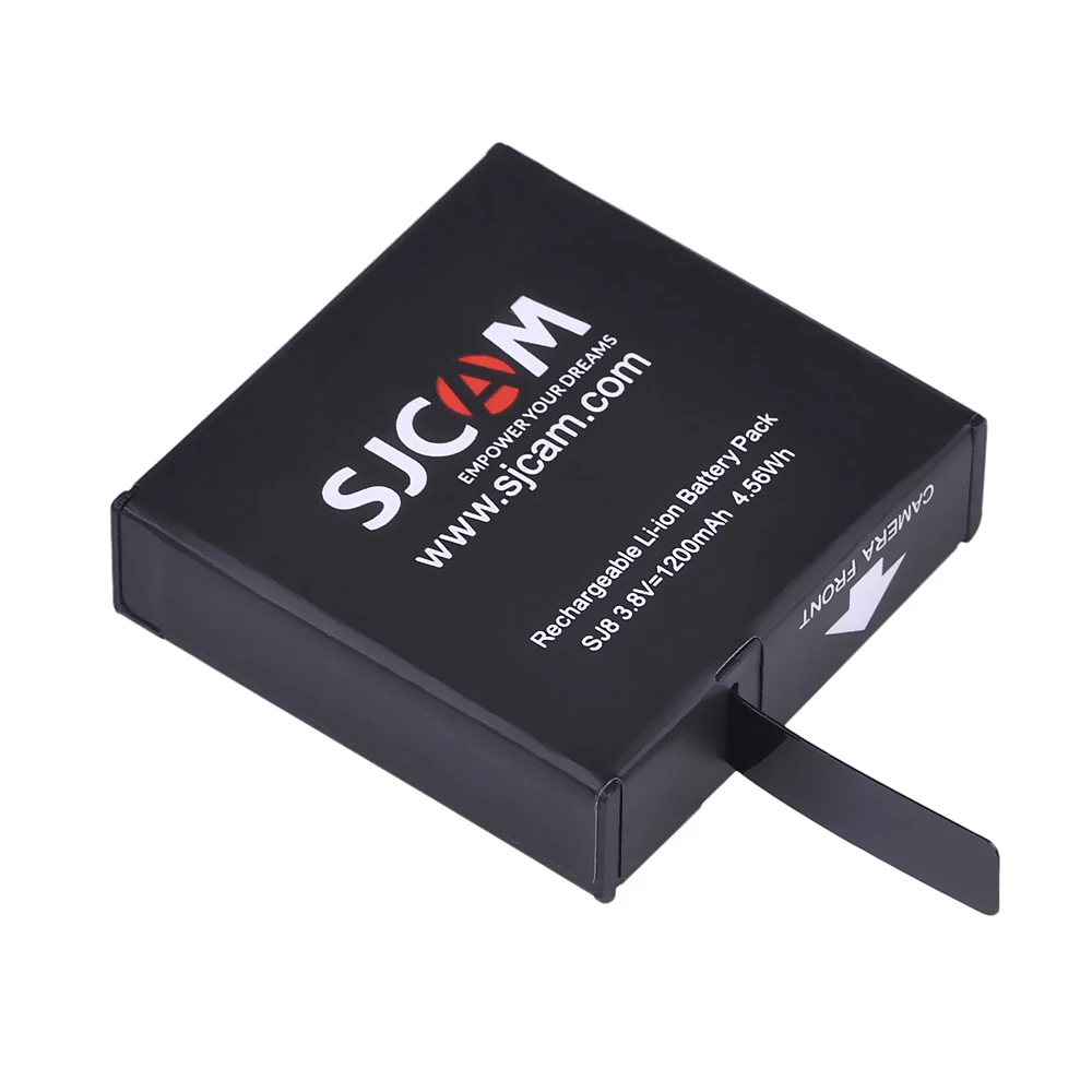 3PC 1200mAh Original SJCAM SJ8 Akumulatorsko Baterijo Fotoaparata + LED 3-Reže USB Polnilec za SJCAM SJ8 Zrak/SJ8 Plus/SJ8 Pro Kamere