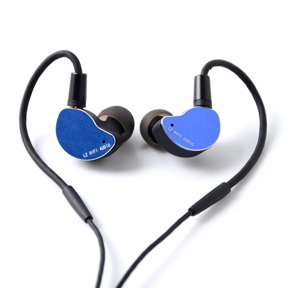 LZ Z05A V Uho Slušalke Dynamic Drive HIFI IEM Kovinski Slušalke Slušalka S Snemljivo Držalo MMCX Kabel MMCX Snemljiv