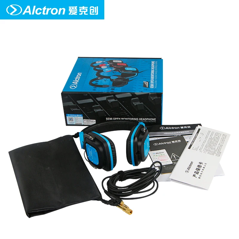Alctron HE620 polodprti spremljanje slušalke za studio snemanje/stopnja uspešnosti,ki je združljiv z pametni telefon , tablični računalnik,mp3 ect