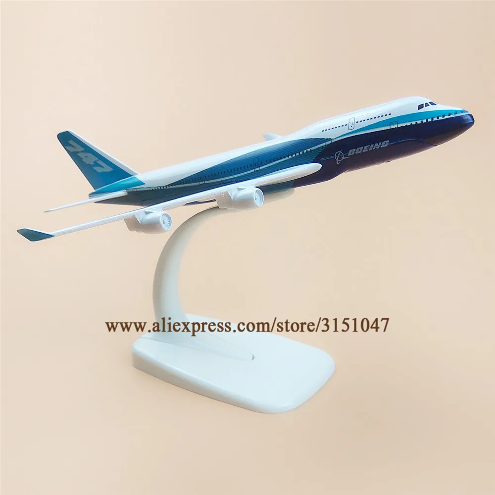 16 cm Prototip Zraka Boeing 747 B747-400 Airlines Letalo Model Zlitine Kovin, Diecast Model za Letenje Zrakoplovov Airways Darilo
