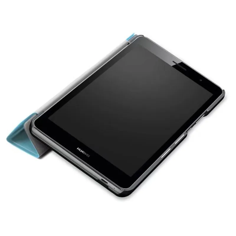 Tablični Primeru Za Huawei Medijev Pad T3 8 inch Trdna Slim Zložljiv Pokrov za Stojalo Smart Primeru Tablet PC Zaščitnih za huawei T3 8.0