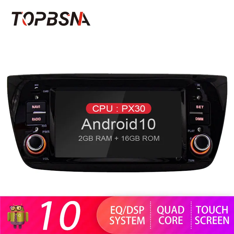 TOPBSNA 1 DIN Avto DVD-Jev Android 10 Za FIAT DOBLO Opel Combo/Tour 2010-2016 GPS Navigacija za Avto radio Stereo WIFI Video Auto