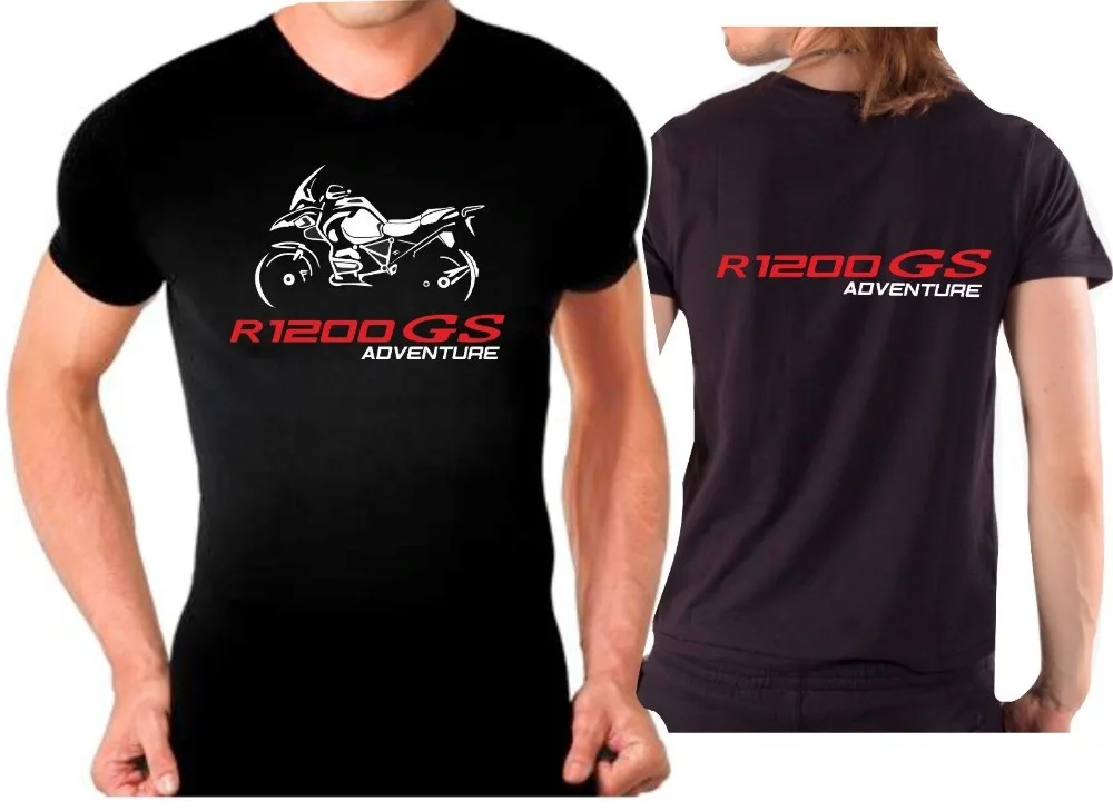 Bombaž Geek Družino Vrh Tee T-shirt za Kolo R1200GS Avanturo Tshirt Motocikel R 1200 GS Moto