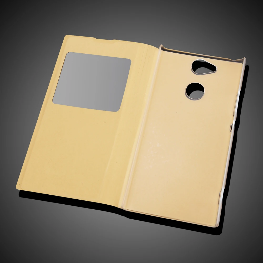 Za Sony Xperia XA2 Primeru zajema PU Usnjena torbica Za Sony Xperia XA2 H4133 H4113 H3113 H3123 H3133 View Window Pokrovček Primeru