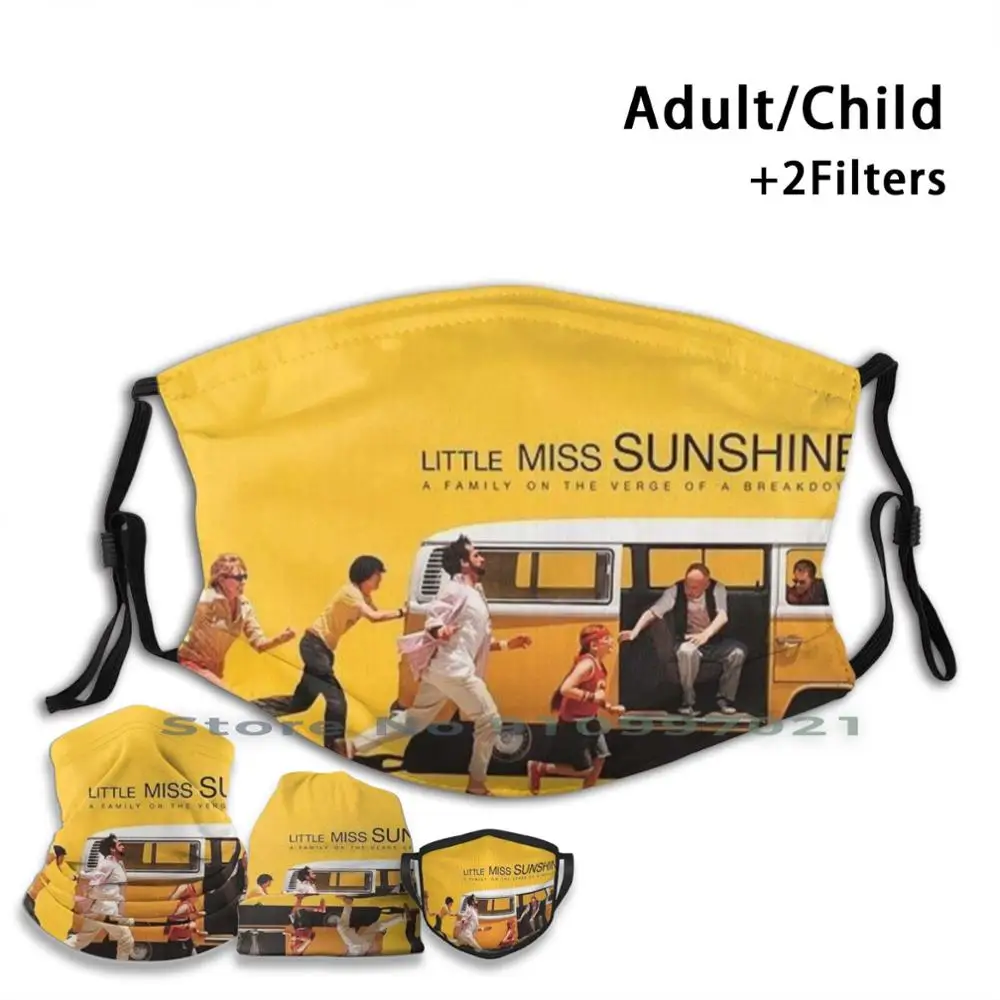Little Miss Sunshine Non-Enkratno Usta Masko Pm2.5 Filtri Za Otroka Odraslih Kino Film Steve Carell Urad Serije