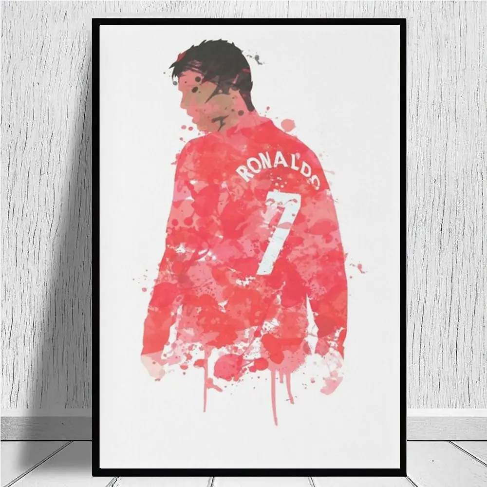 Cristiano Ronaldo - Manchester United Legenda Umetniško platno natisne Slikarstvo Na Platno, Plakati, Tiskanje Cuadros Doma Dekor Spalnica