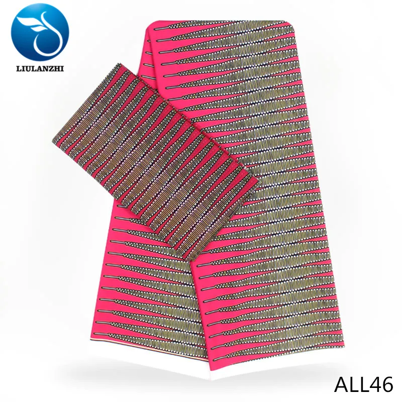 LIULANZHI modra afriške materiali Najnovejše design Audel tkanine z Mehko krpo, šifon čipke tkanine za obleko 6yards ALL37-ALL47